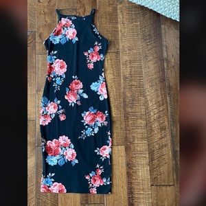 Floral Bodycon Pencil Dress